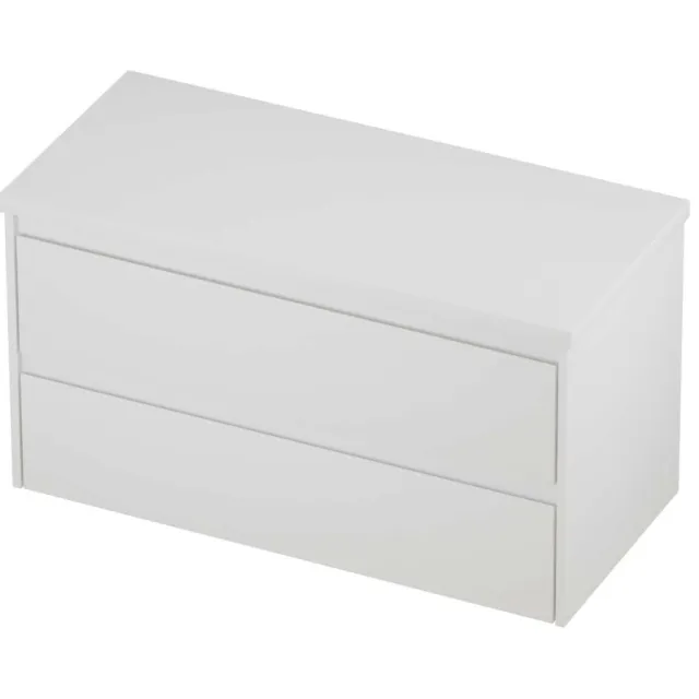 Proline Deck Badmeubelset Symmetrisch 100x46x55 cm Mat Wit