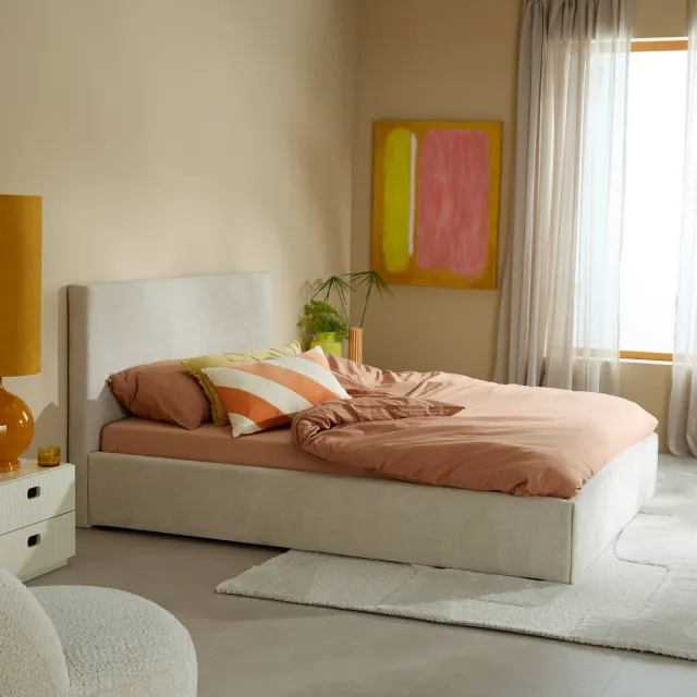 NOUS Living Agata bed crème, foto 2
