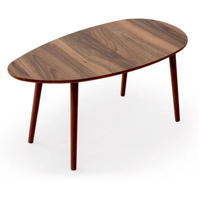 Skye Decor , Salontafel, Nora - Walnut, MDF, Walnoot, 100 x 50 x 45 cm Okkernoot