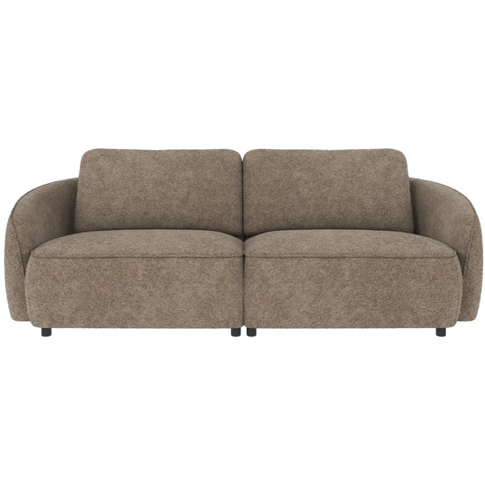 Rowico Home Norris gestoffeerde 3 zitsbank bruin - 226 cm, foto 2
