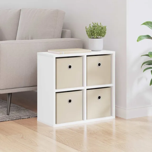 vidaXL Dressoir Wit 49,5 x 22 x 47 cm