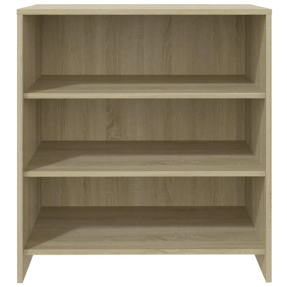 vidaXL Dressoir 70x40,5x75 cm bewerkt hout sonoma eikenkleurig, foto 4