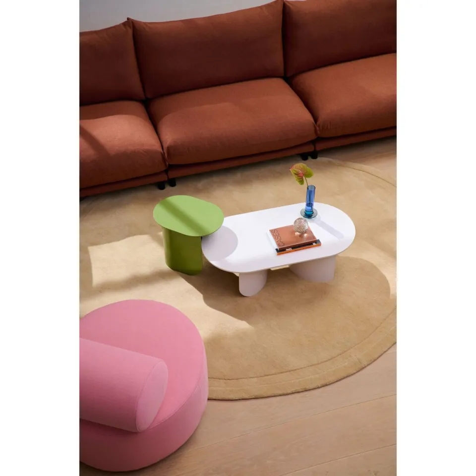 FÉST Plateau ovale bijzettafel groen, foto 3