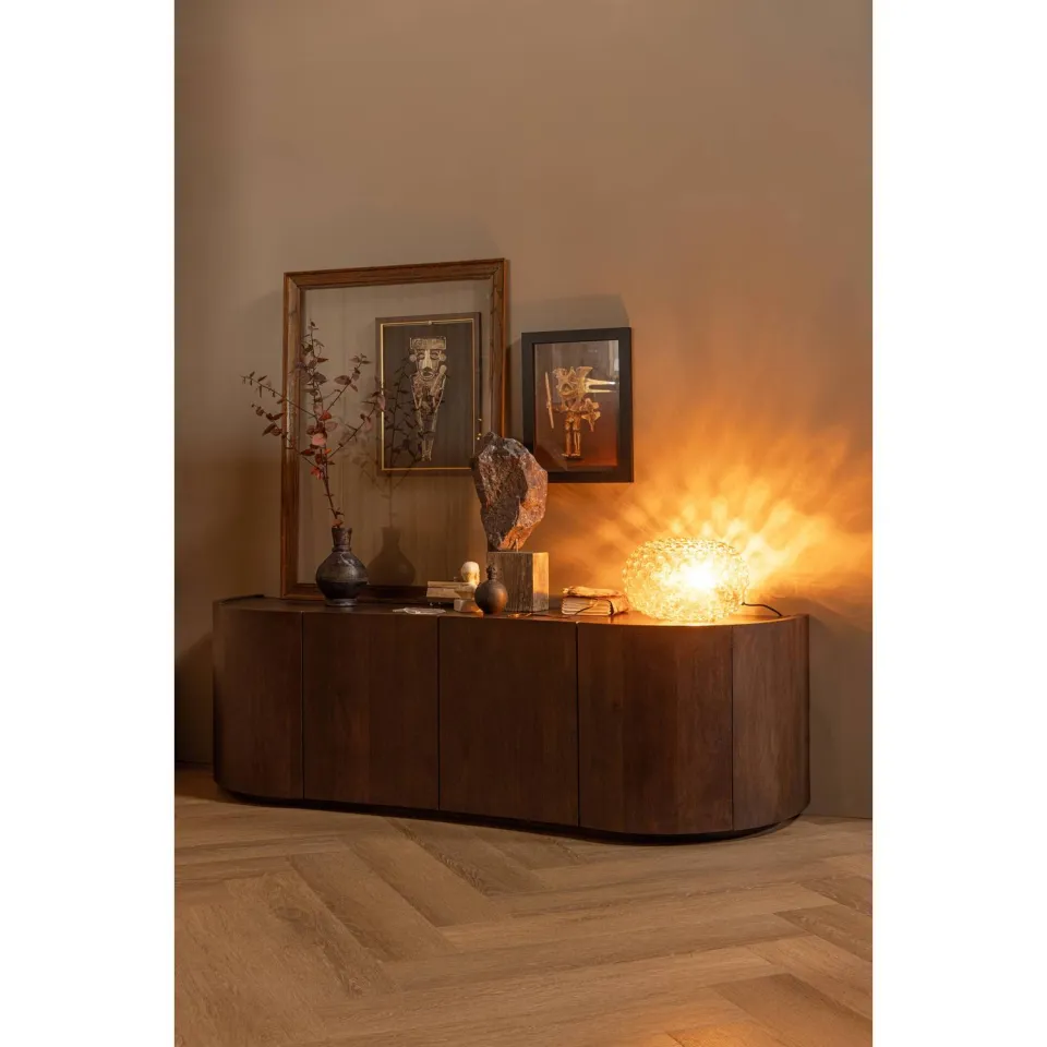 WOOOD Sense 4-deurs dressoir walnoot, foto 3