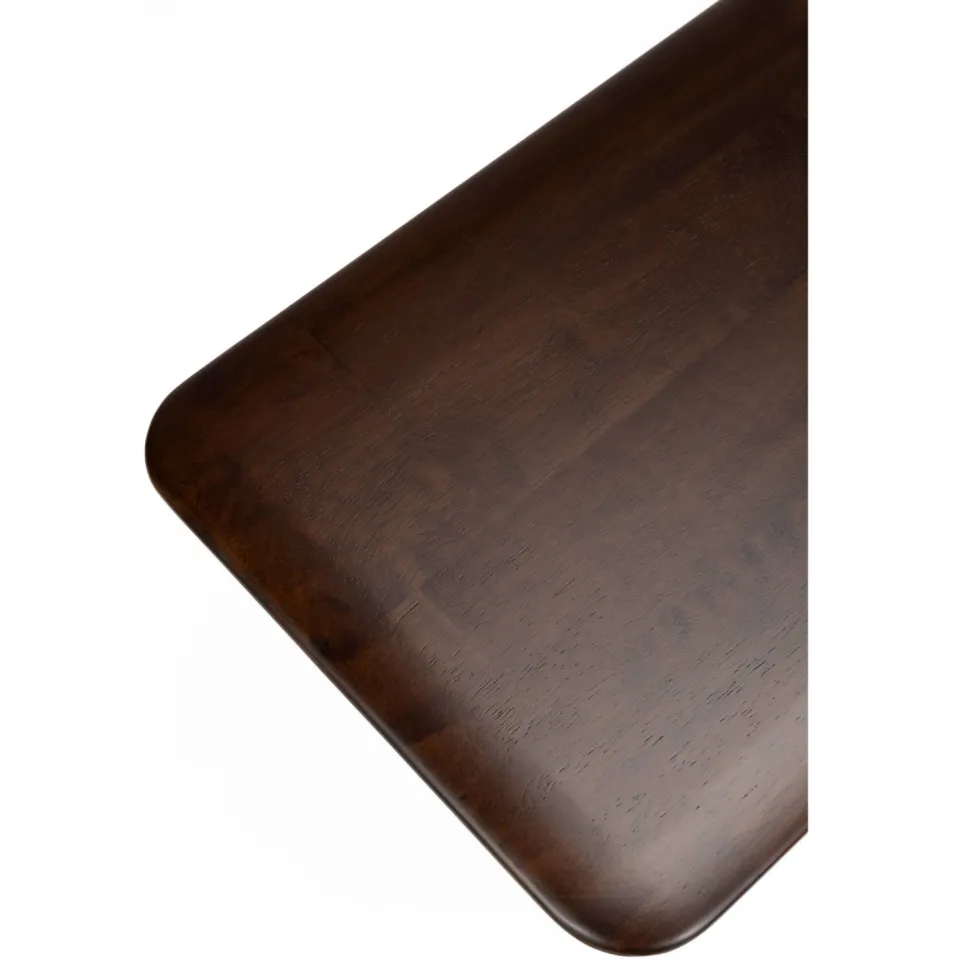 Dutchbone Elroy Salontafel 110x38 cm Hout Walnootkleur Bruin, foto 3