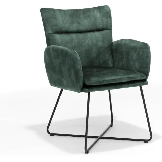 armstoel Elisa groen