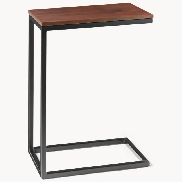 Westwing Collection Bijzettafel Celow van acaciahout Bruin