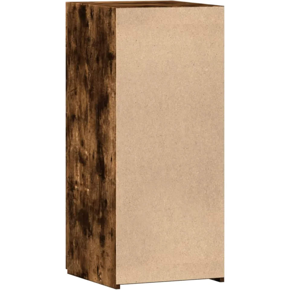 vidaXL Dressoir 40x42,5x93 cm bewerkt hout gerookt eikenkleurig, foto 4