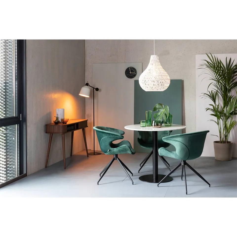 Zuiver sidetable Barbier walnoot, foto 3