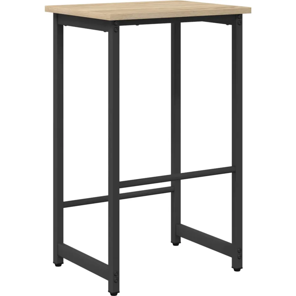 vidaXL Barkruk Sonoma Eiken 40 x 32 x 64 cm Bewerkt hout, foto 3