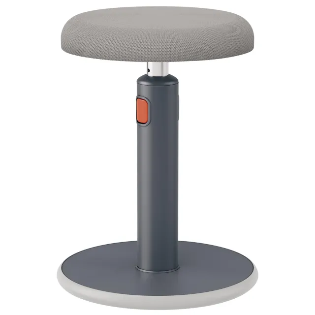 Leitz Ergo Cosy zit/sta kruk grijs