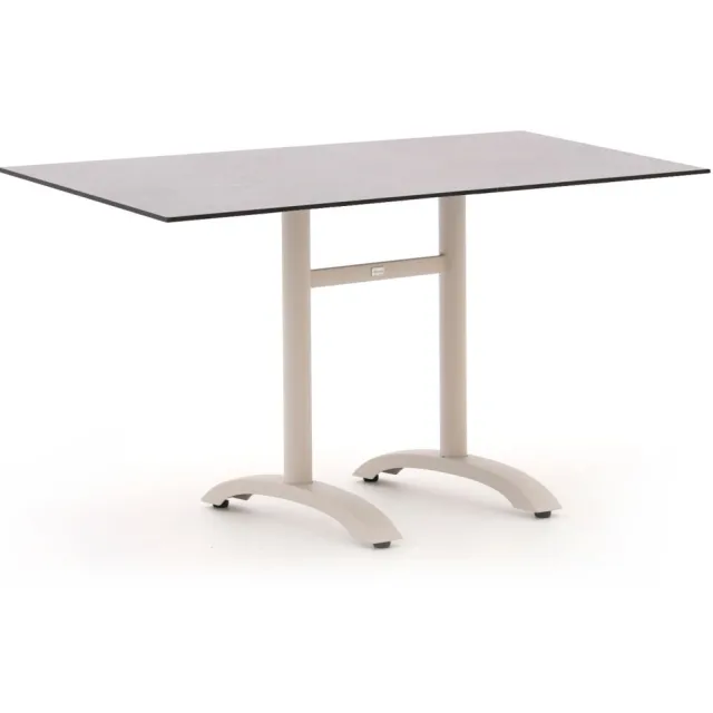 Bellagio tuinmeubelen Bellagio Lisio tuintafel 140x80x73cm taupe