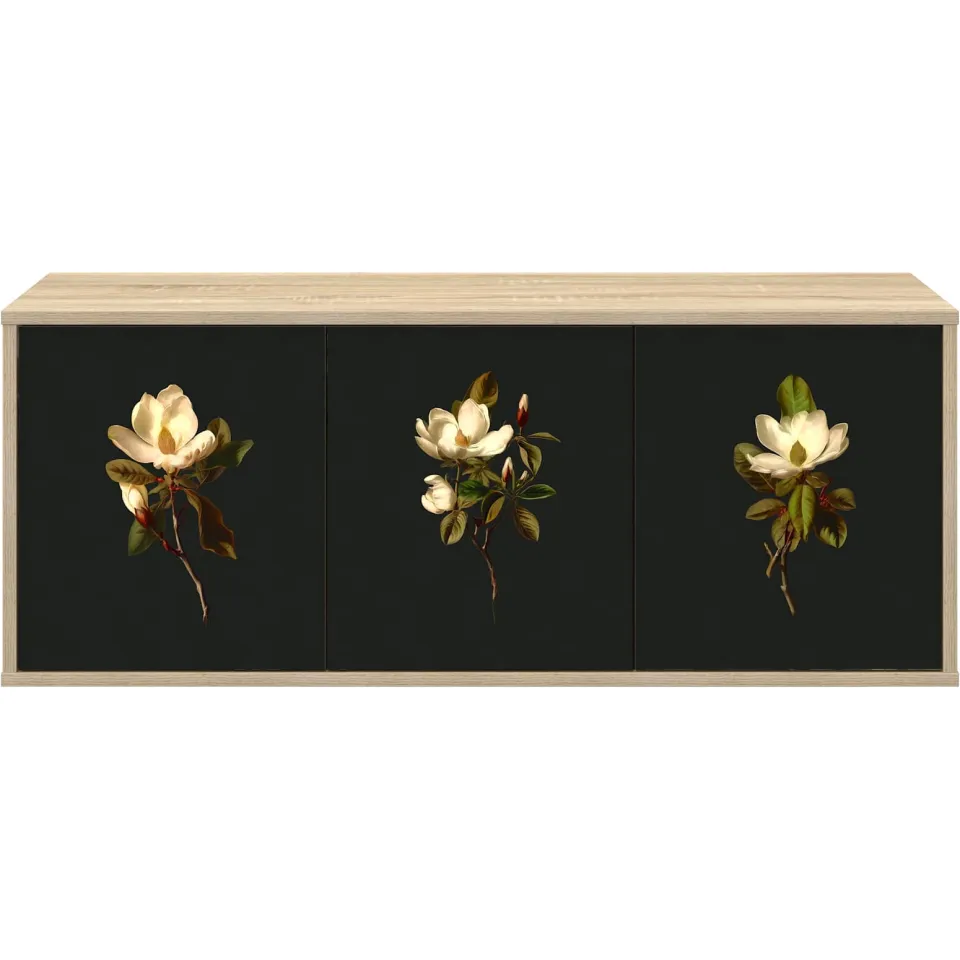 vidaXL Wandgemonteerd tv-meubel BREMEN 102 x 33 x 40 cm Sonoma Eiken, foto 4