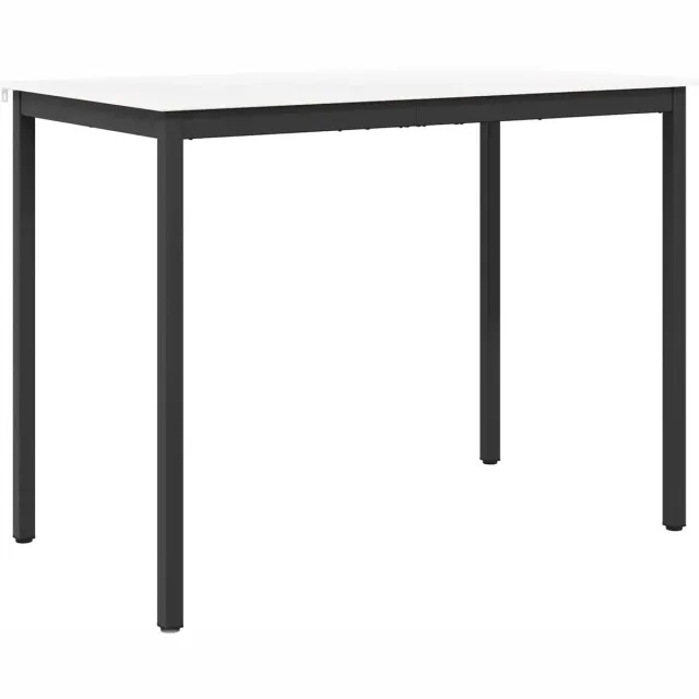 vidaXL Bartafel - Wit - 140 - x - 80 - x - 105 - cm - Massief - grenenhout