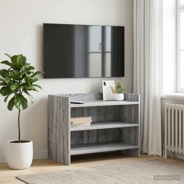 vidaXL TV-kast 60 x 33 x 47 cm Grijs Sonoma Bewerkt hout, foto 2