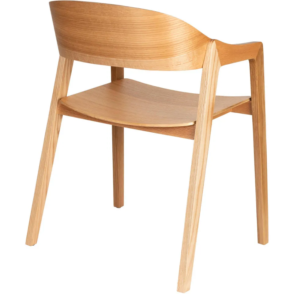 Dutchbone Westlake eetkamerstoel naturel, foto 4