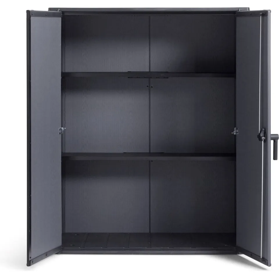 Keter Cortina Alto Tuinkast - 140x73,6x170,4 cm - Grijs, foto 3