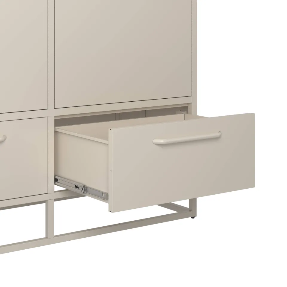 NOUS Living Dean kledingkast beige, foto 5