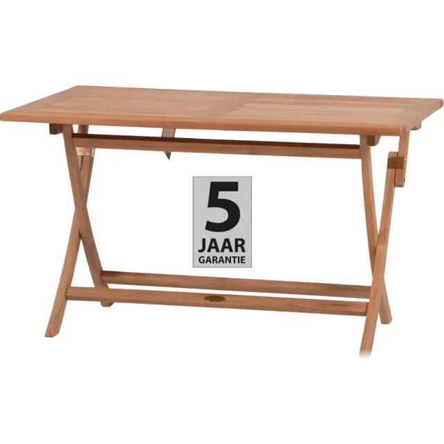 Summer Garden Kentucky klaptafel 130x80 cm onbehandeld