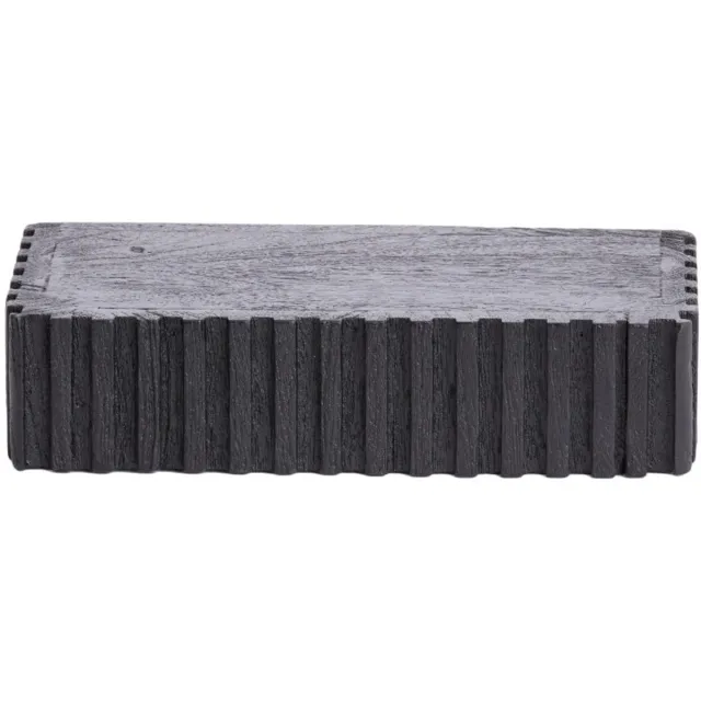 Light & Living Wandplank Gatura Mangohout, 30cm - Zwart