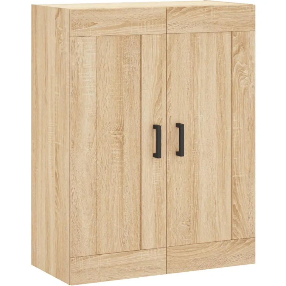 vidaXL Hangkasten 2 st bewerkt hout sonoma eikenkleurig, foto 3