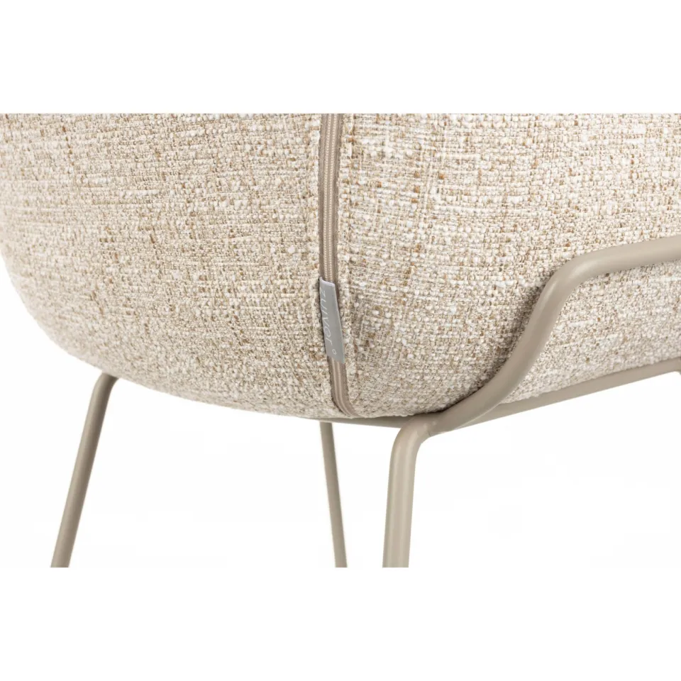 Zuiver Feston barkruk 65 cm beige, foto 6