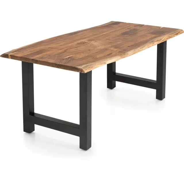Eetkamertafel Diego Acacia bruin, foto 2
