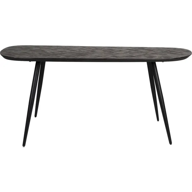 Housecraft Living eetkamertafel Webster Donkerbruin