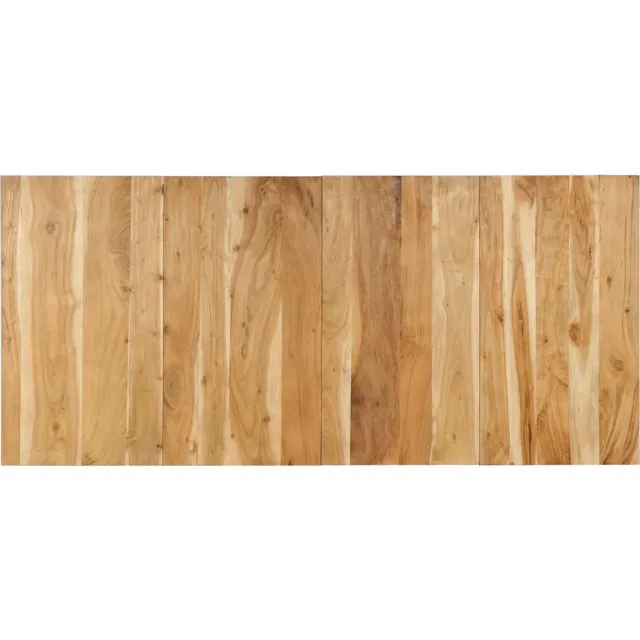 vidaXL Hoofdbord 180 cm massief acaciahout bruin