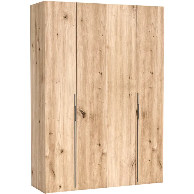 Selsey Bari – Kledingkast met 3 lades, 2-deurs, artisan eiken, 170 cm Eikenlook