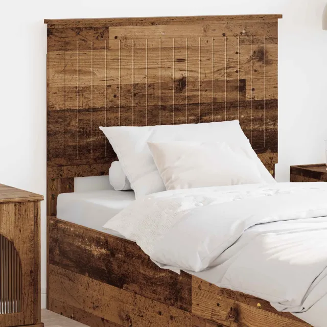 vidaXL Hoofdbord Oud Hout Bewerkt hout Bruin