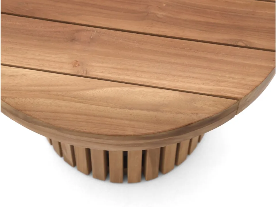 Tierra Outdoor Marapa lounge tuintafel ø 55cm (h: 38cm) bruin, foto 5
