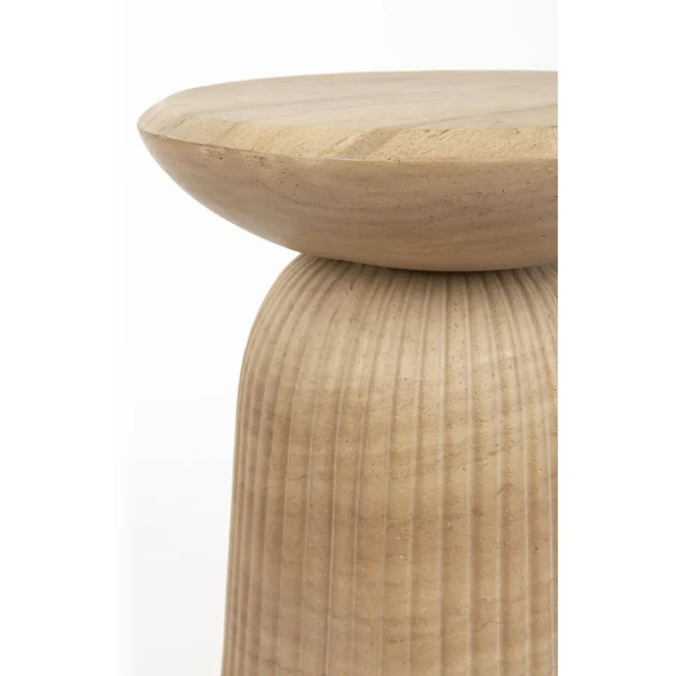 Dutchbone Brison bijzettafel beige, foto 4