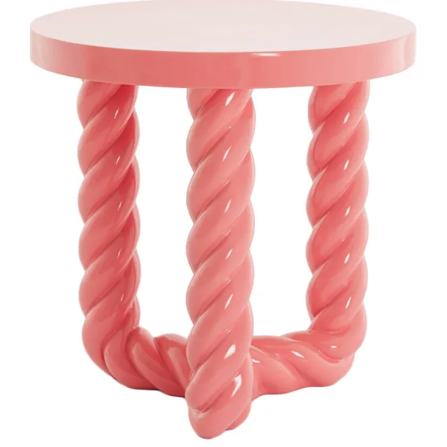 Light & Living Vallejo bijzettafel roze