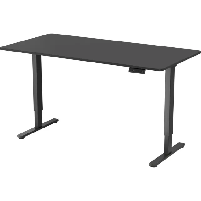 Vestland Zit-sta Bureau Elektrisch In Hoogte Verstelbaar - Conform ARBO-norm - Geheugenfunctie - 160 x 80 CM - Dubbele Motor - Zwart