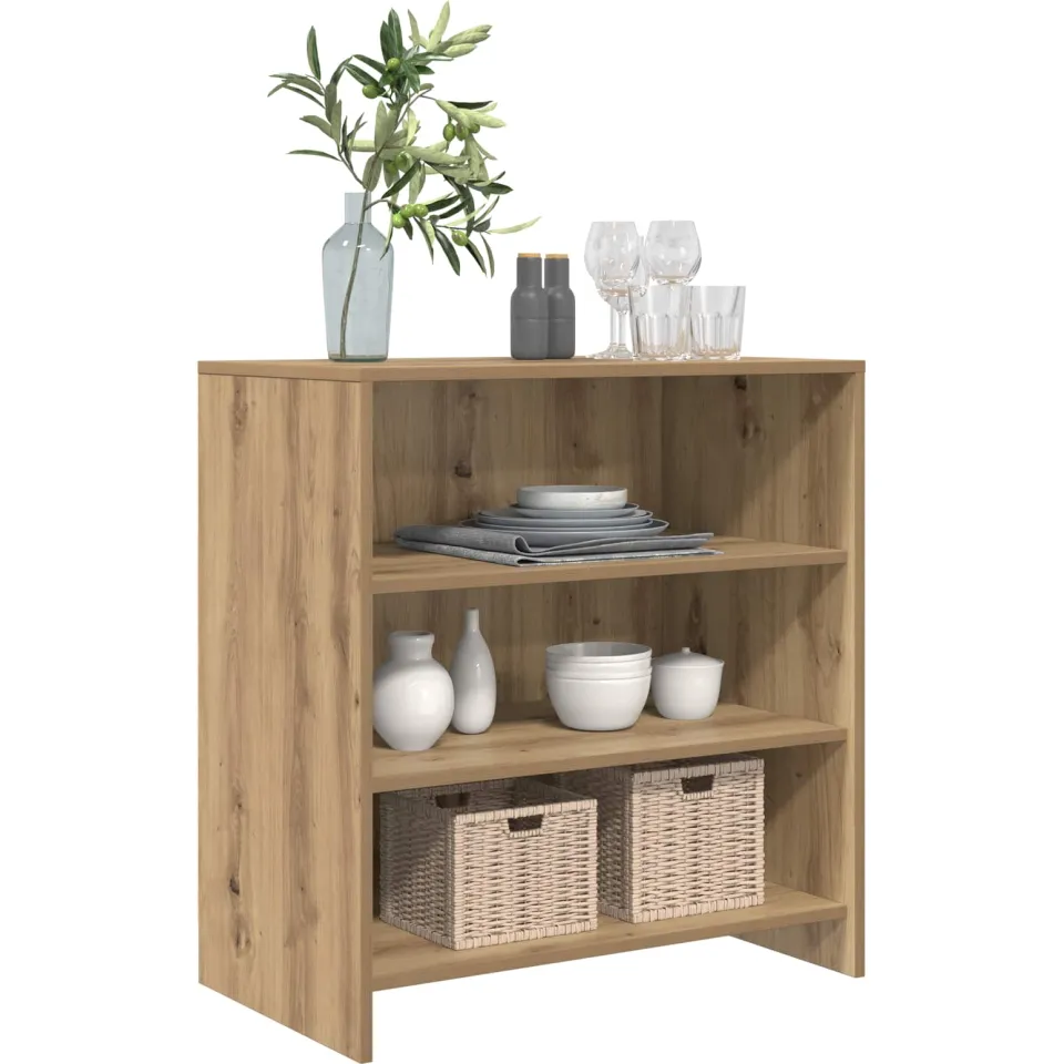 vidaXL Dressoir Bruin 70 x 41 x 75 cm Bewerkt hout, foto 3