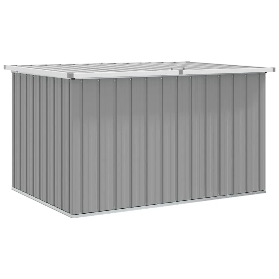 vidaXL Tuinbox 150x101x91 cm grijs, foto 3