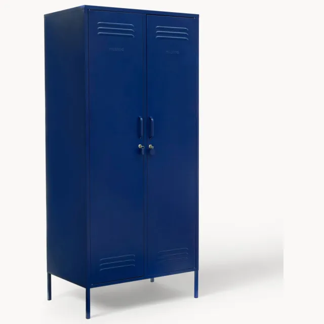 Mustard Made Kleine kledingkast The Twinny Blauw