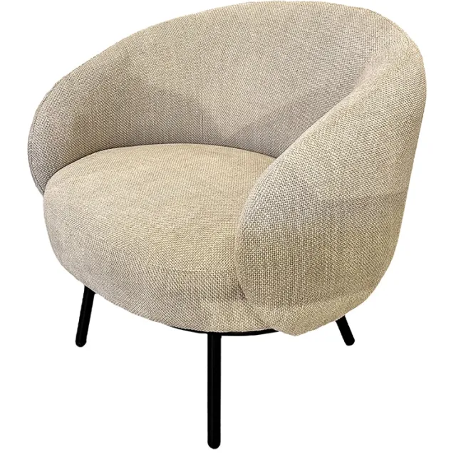 NordXL Fauteuil Mars beige stof