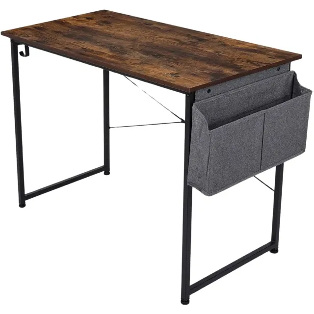 Bolt Edge Bureau Bruno - Met opbergvak - Voor Computer, PC en Laptop - Volwassenen - Thuiskantoor - 120cm Bruin