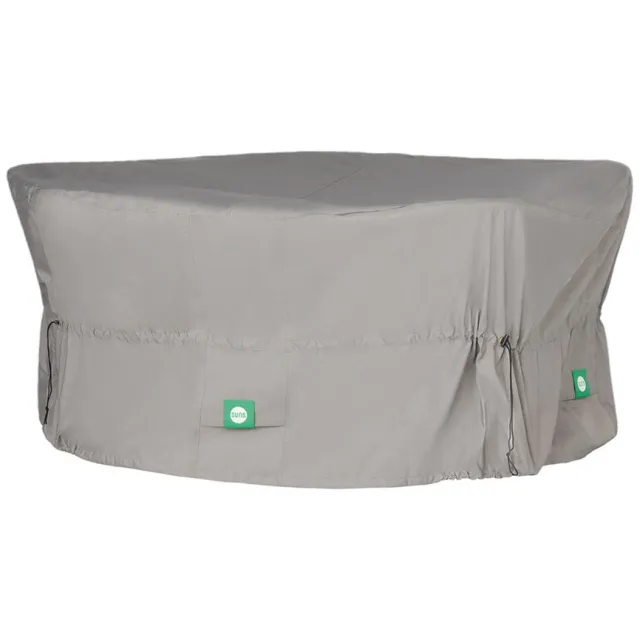 Suns Tuinmeubelhoes R2 diningset ø 220cm (h: 87cm) Grijs