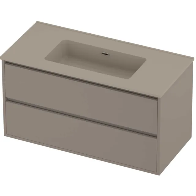 Proline Tribute Badmeubelset Porselein Elegant 100x46x54 cm Mat Crème Cotton Clay Beige