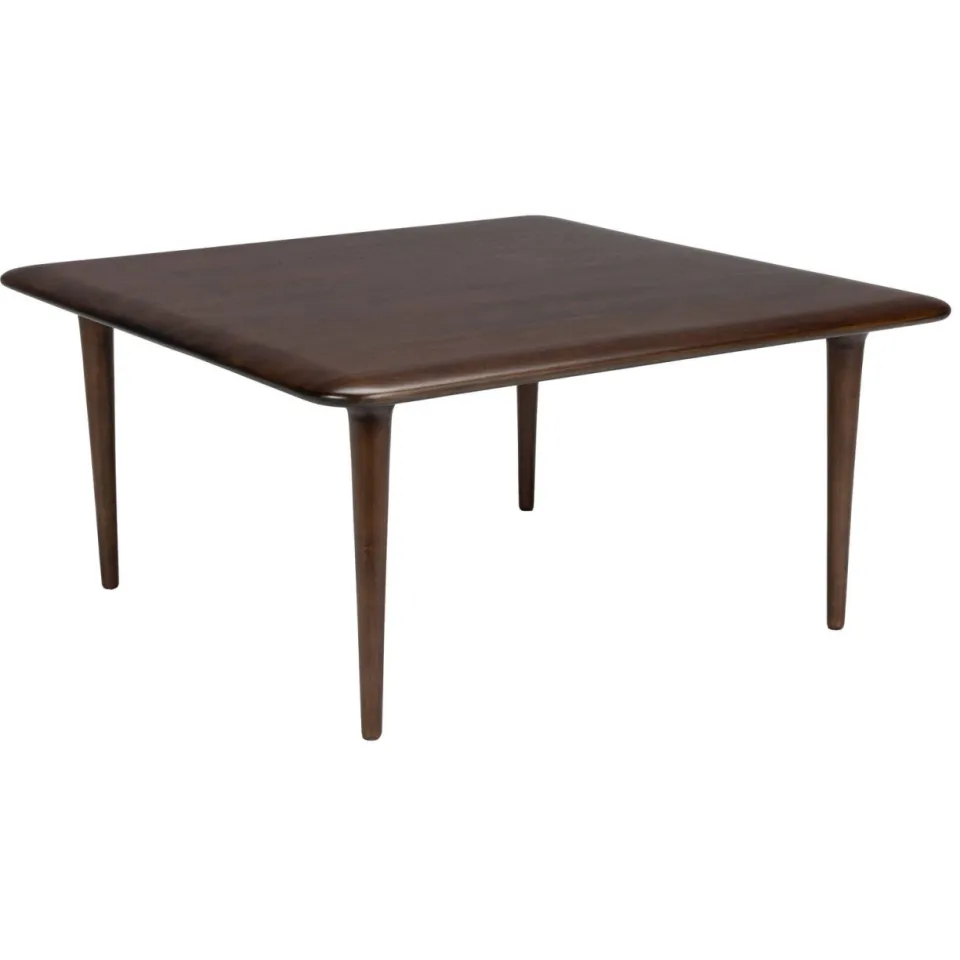 Dutchbone Elroy Salontafel 70x70 cm Hout Walnootkleur Bruin, foto 2