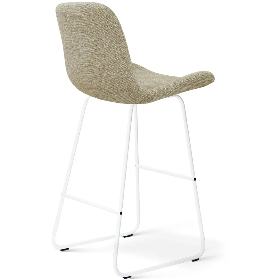 Nolon Nino-Fé barkruk taupe melange - wit onderstel - 75 cm, foto 3