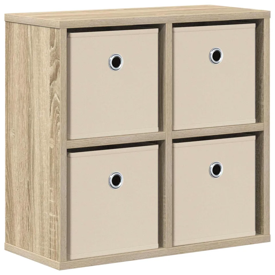 vidaXL Dressoir Sonoma Eiken 49,5 x 22 x 47 cm, foto 3