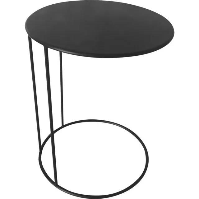 LES Lesli Living Bijzettafel Amy 40x54.5 cm zwart