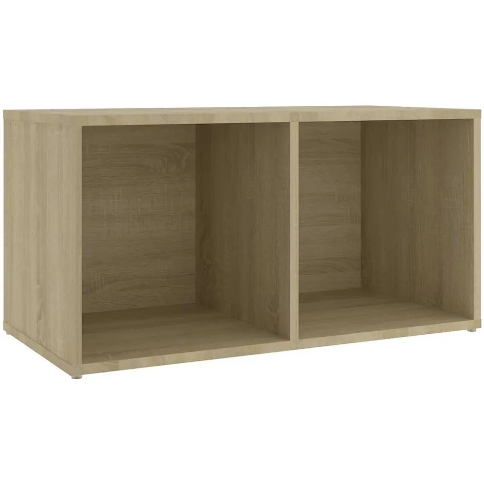 vidaXL Tv-meubelen 4 st 72x35x36,5 cm bewerkt hout sonoma eikenkleurig Bruin