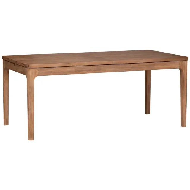 Atmosphera Créateur d'intérieur® Uitschuifbare eettafel van acaciahout voor 6/8 personen, SABOR Beige moyen