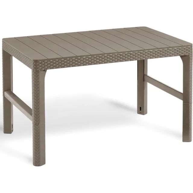 Allibert Keter - Tuintafel - Lyon - cappuccinokleurig