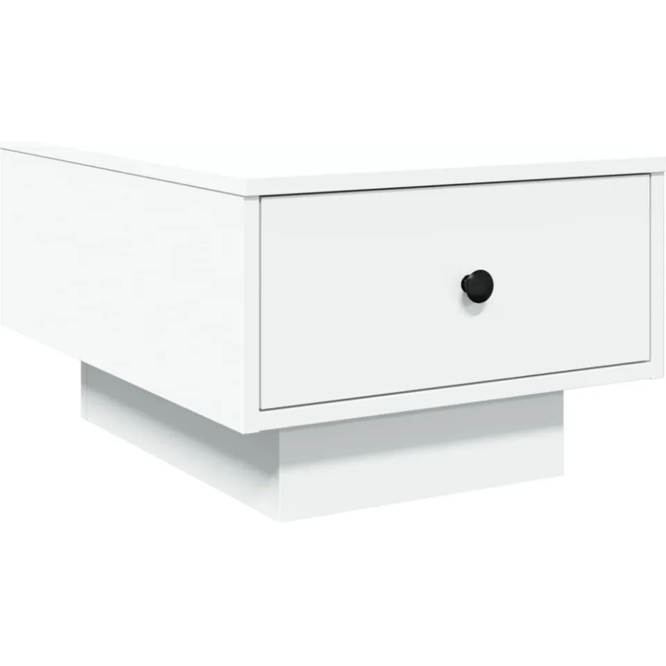vidaXL Salontafel 60x45x31 cm bewerkt hout wit, foto 4